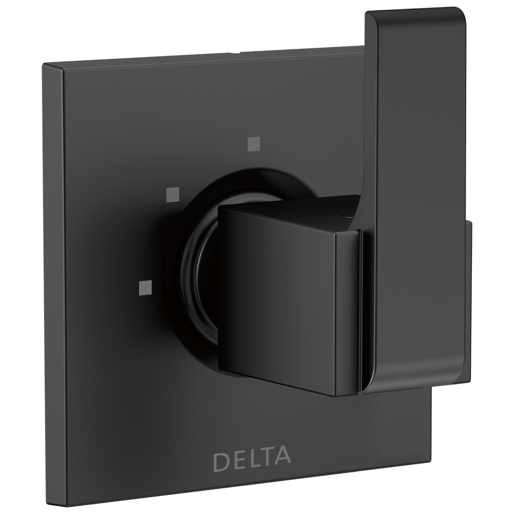 Delta - 3-Setting 2-Port Diverter Trim - Matte Black - T11867-BL