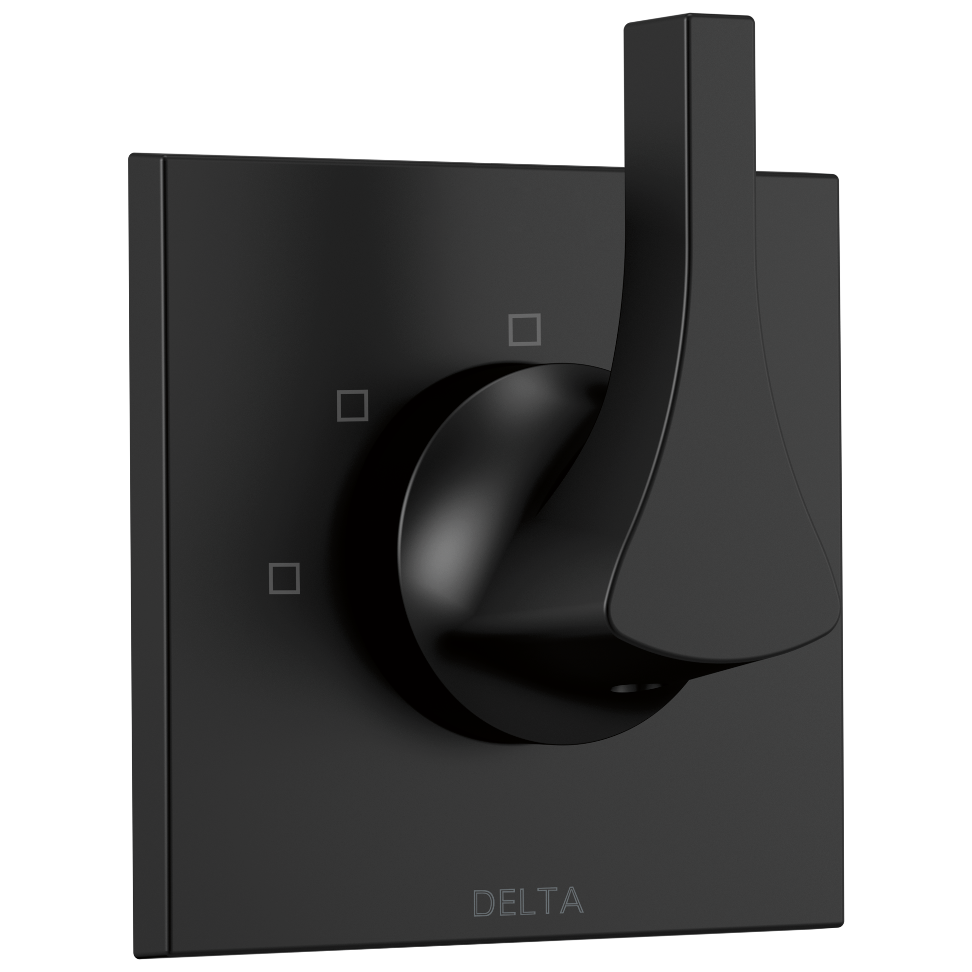 Delta - 3-Setting 2-Port Diverter Trim - Matte Black - T11874-BL