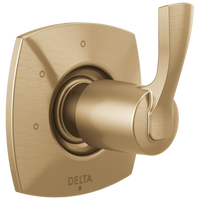 Delta - Three Function Diverter Trim - Lumicoat® Champagne Bronze - T11876-CZ-PR