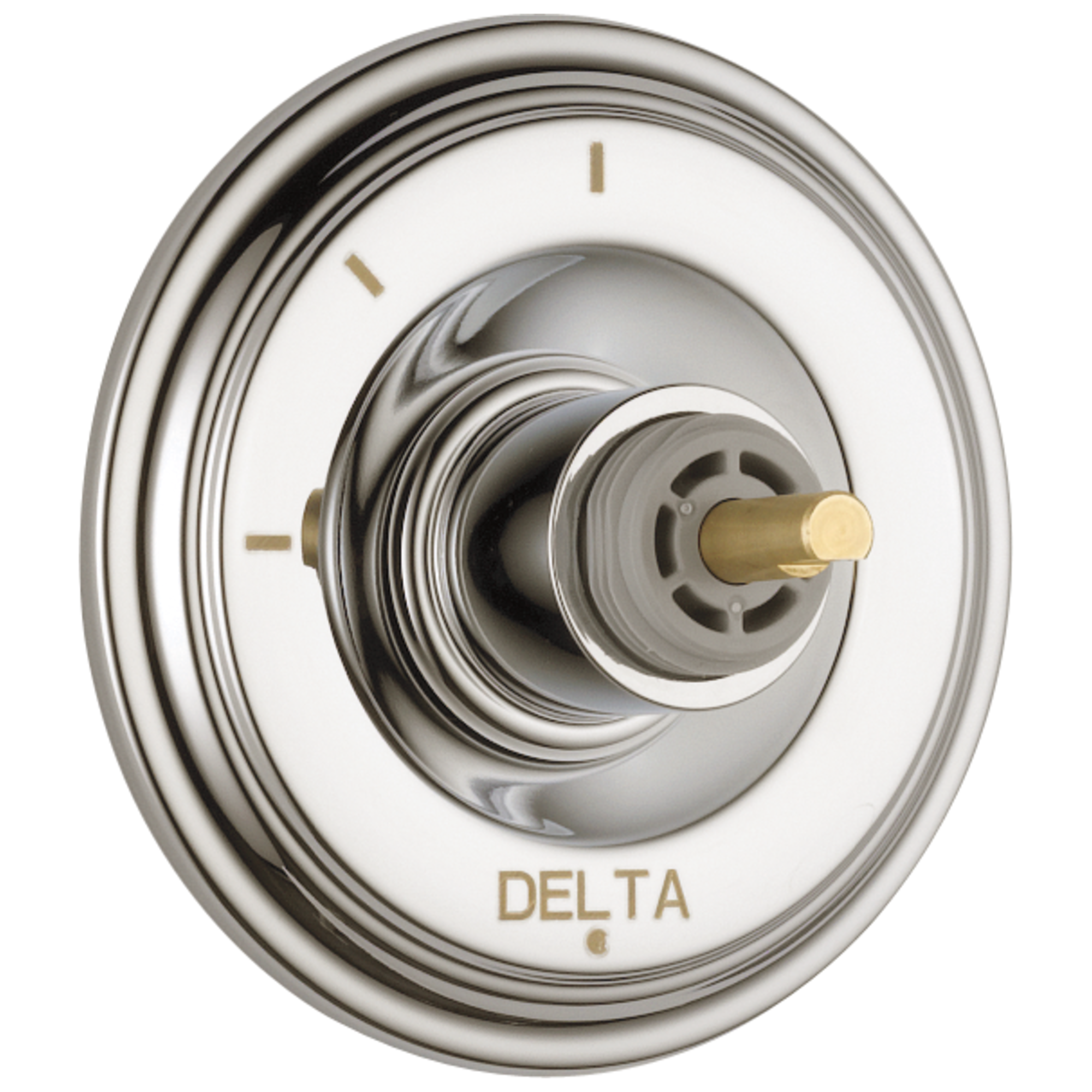 Delta - 3-Setting 2-Port Diverter Trim - Less Handle - Polished Nickel - T11897-PNLHP