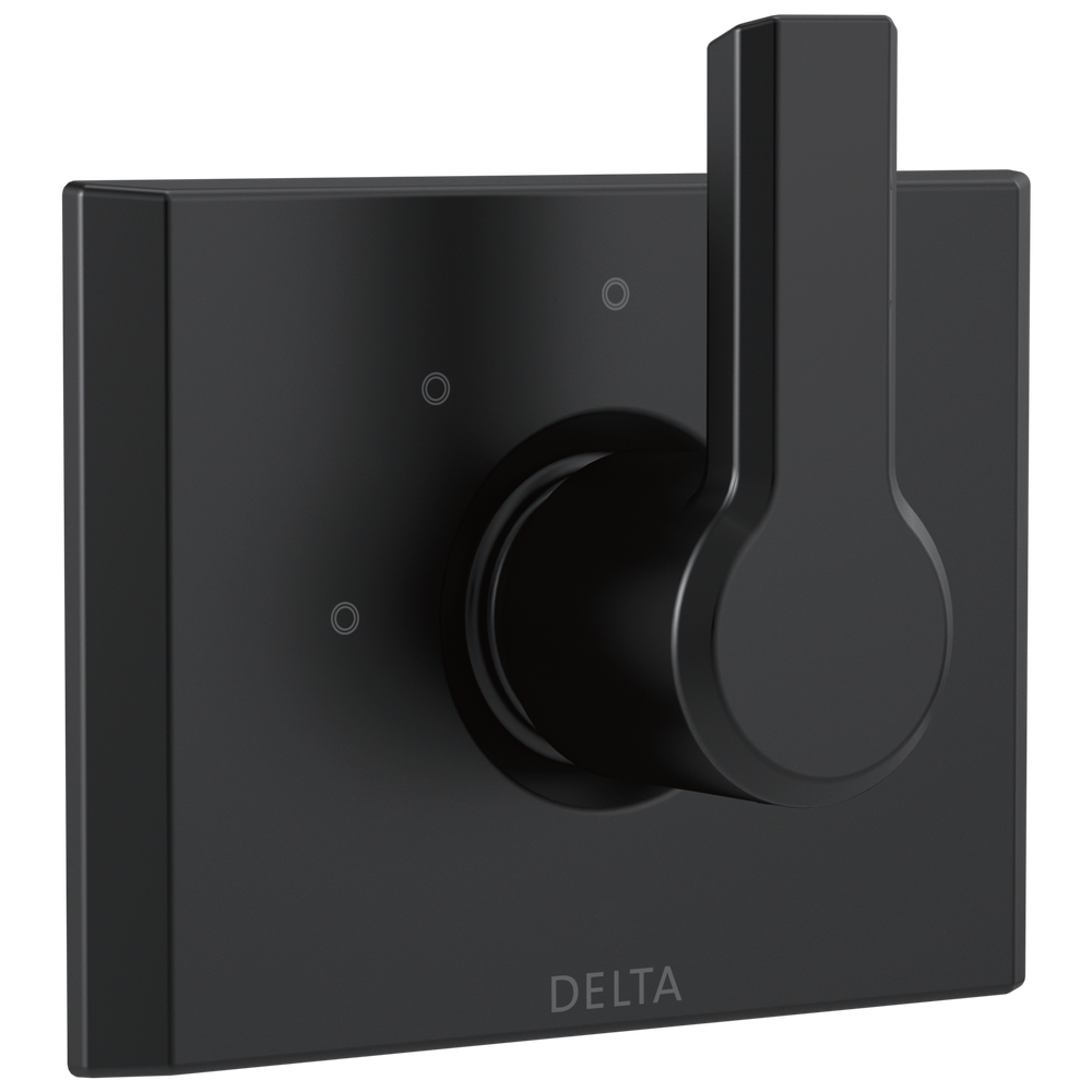 Delta - 3-Setting 2-Port Diverter Trim - Matte Black - T11899-BL