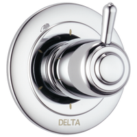 Delta - 6-Setting 3-Port Diverter Trim - Chrome - T11900