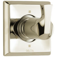 Delta - 6-Setting 3-Port Diverter Trim - Polished Nickel - T11951-PN