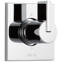 Delta - 6-Setting 3-Port Diverter Trim - Chrome - T11953