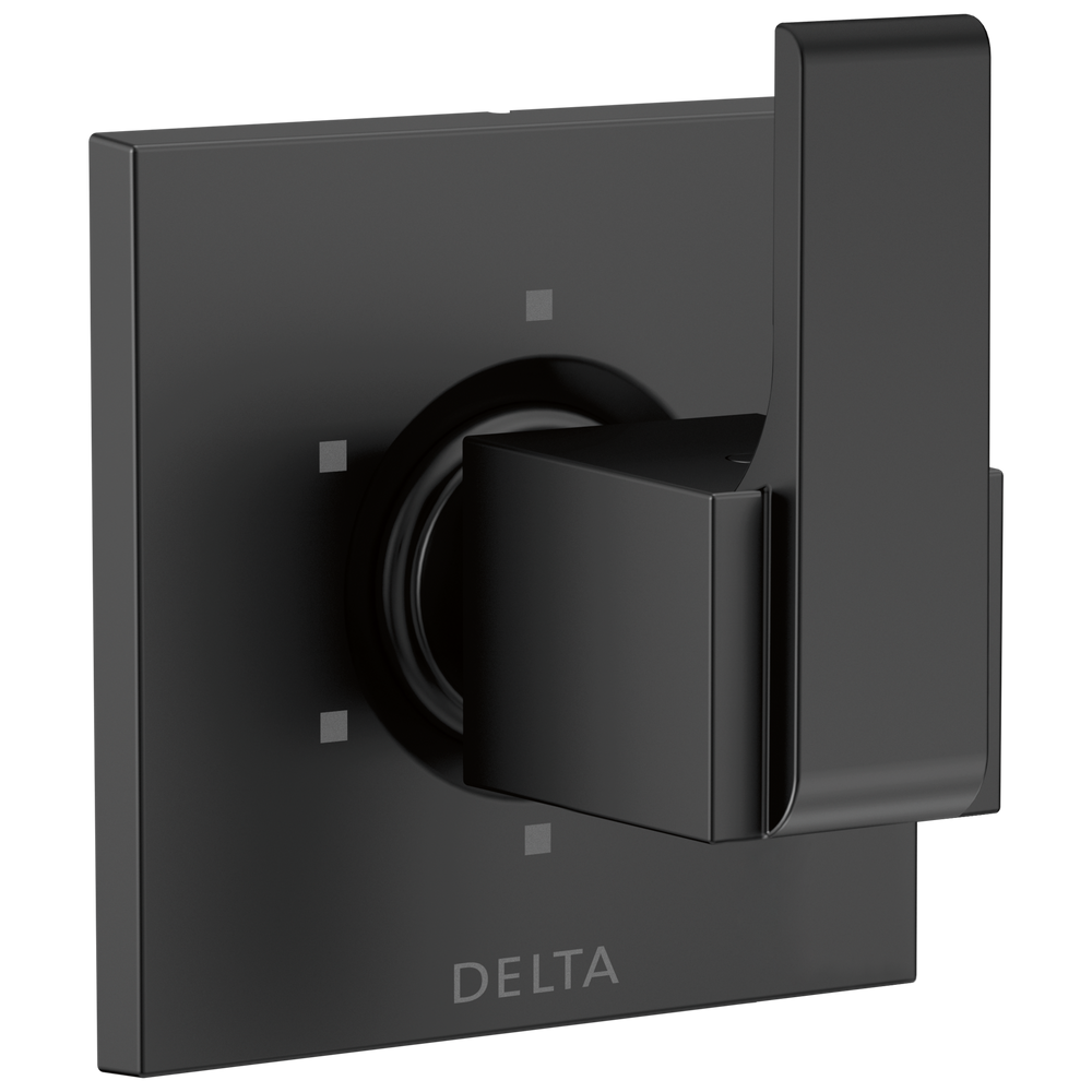 Delta - 6-Setting 3-Port Diverter Trim - Matte Black - T11967-BL