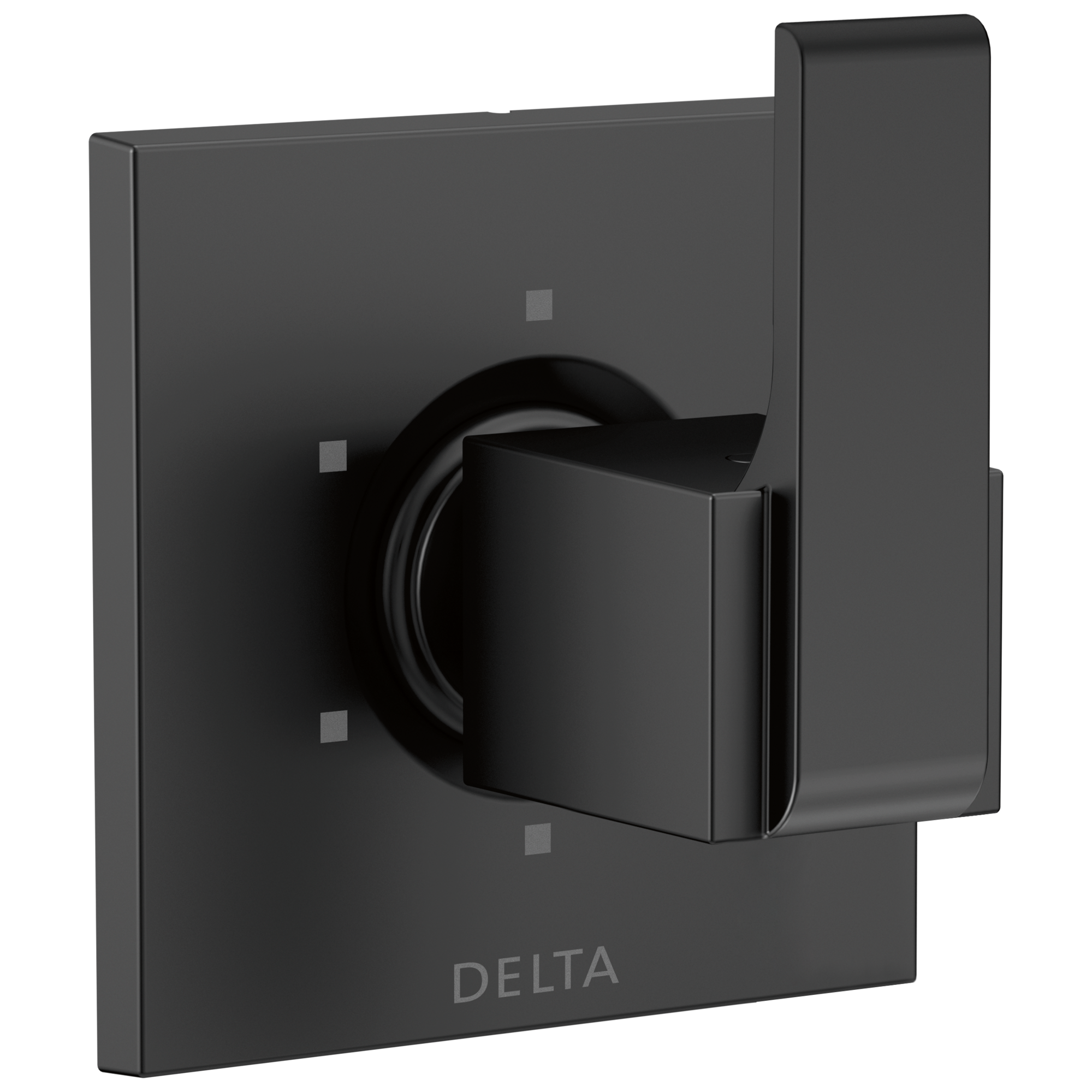 Delta - 6-Setting 3-Port Diverter Trim - Matte Black - T11967-BL