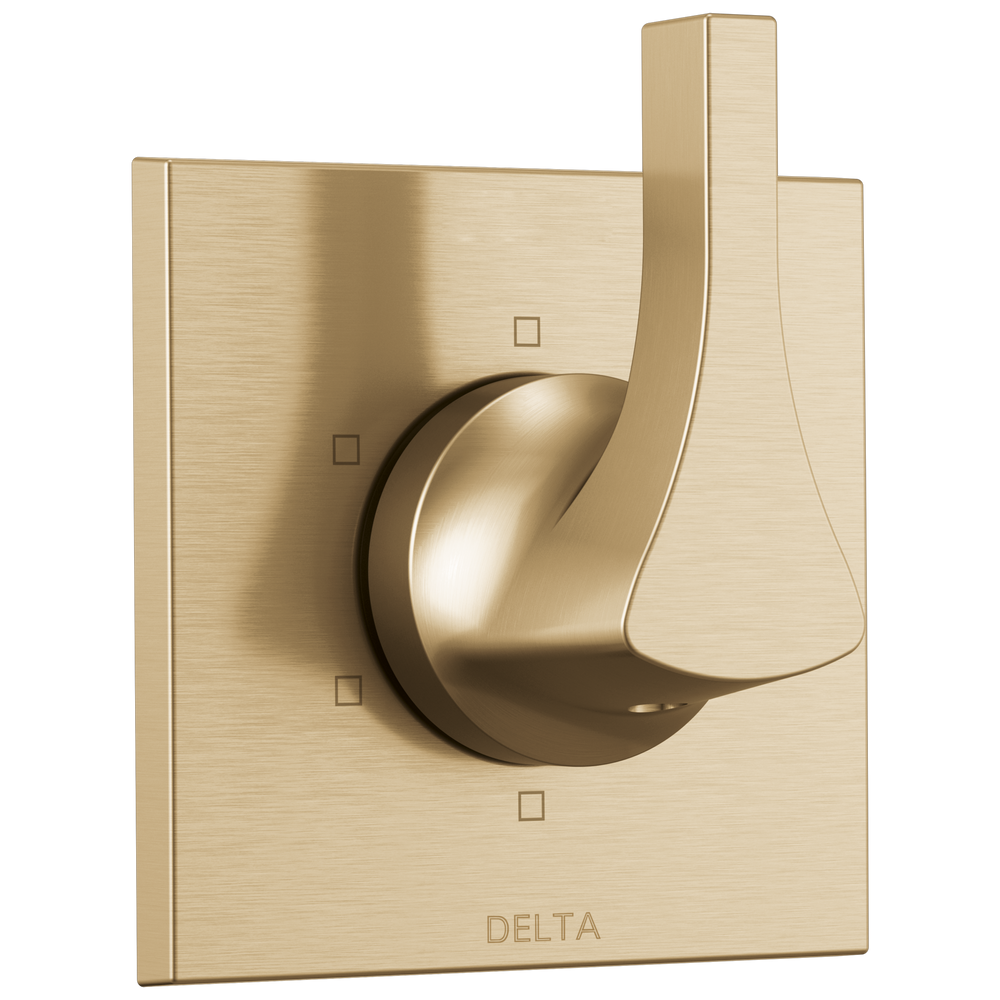 Delta - 6-Setting 3-Port Diverter Trim - Champagne Bronze - T11974-CZ