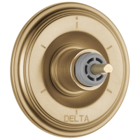 Delta - 6-Setting 3-Port Diverter Trim - Less Handle - Champagne Bronze - T11997-CZLHP