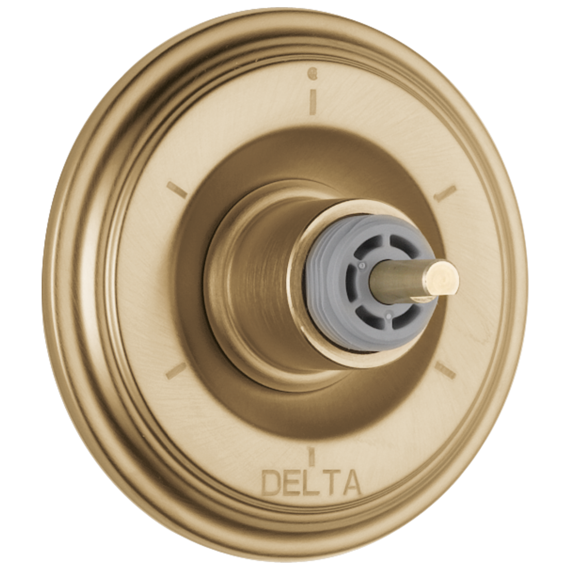 Delta - 6-Setting 3-Port Diverter Trim - Less Handle - Champagne Bronze - T11997-CZLHP