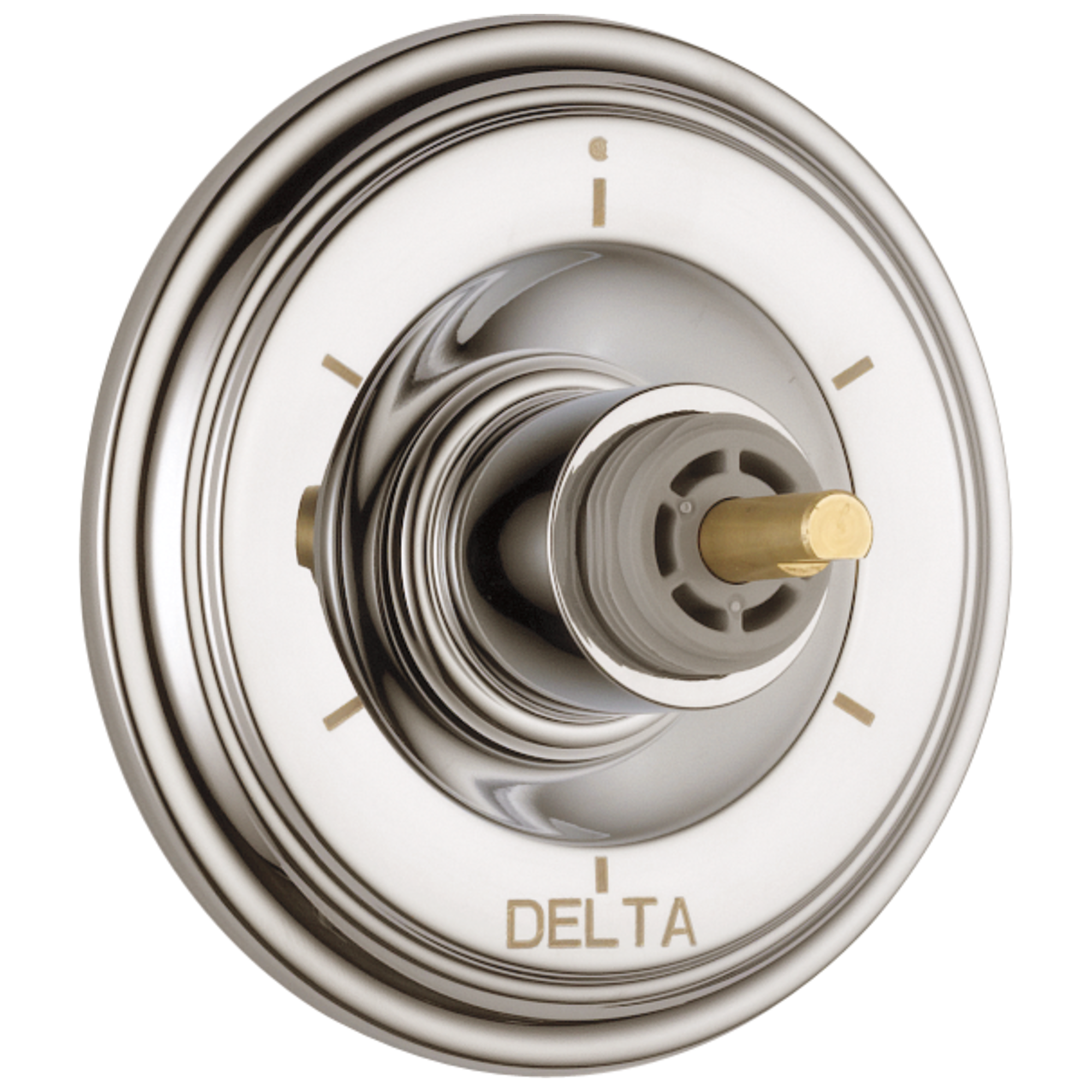 Delta - 6-Setting 3-Port Diverter Trim - Less Handle - Polished Nickel - T11997-PNLHP