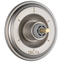 Delta - 6-Setting 3-Port Diverter Trim - Less Handle - Stainless - T11997-SSLHP