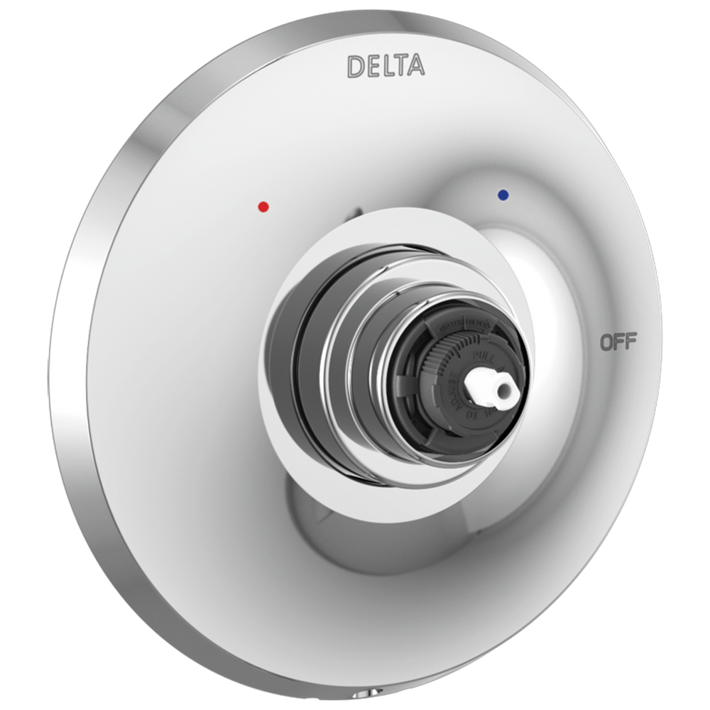 Delta - Monitor 14 Series Valve Only Trim - Less Handle - Chrome - T14056-LHP