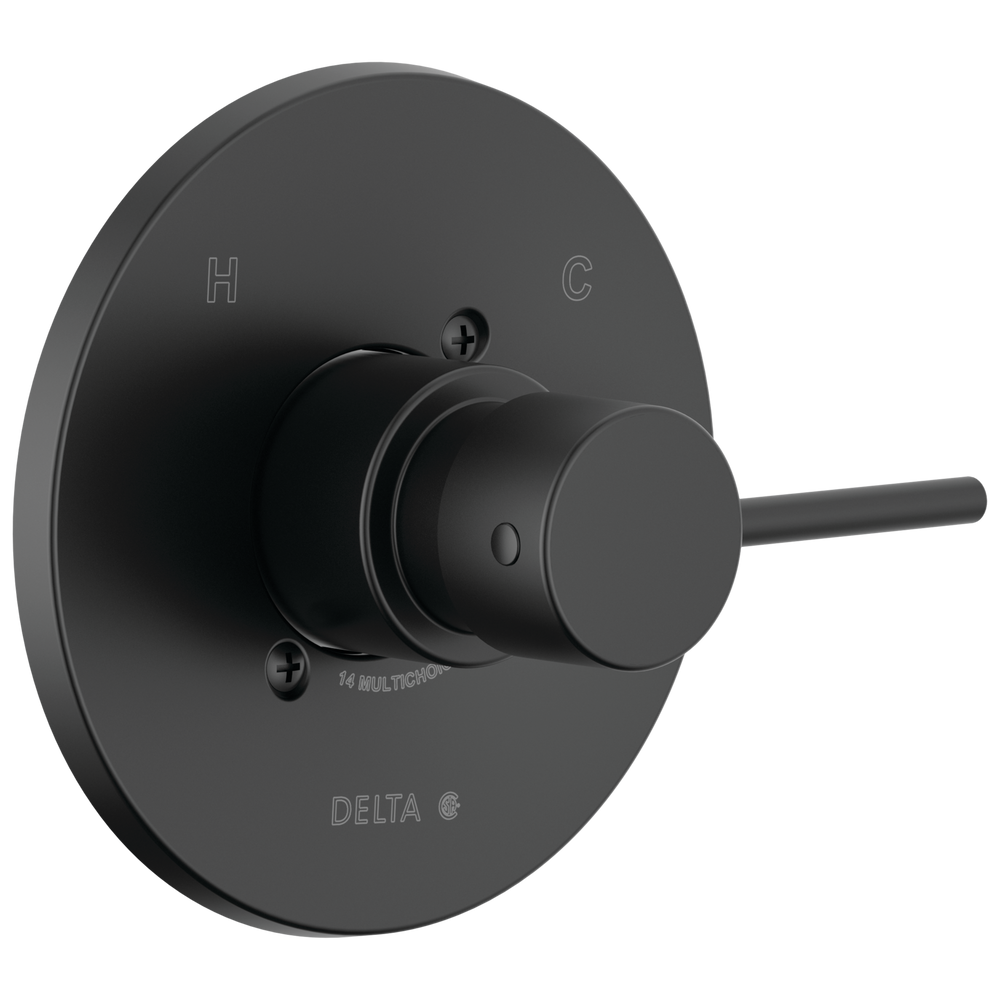 Delta - Monitor 14 Series Valve Only Trim - Matte Black - T14059-BL-PP