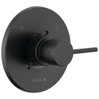 Delta - Monitor 14 Series Valve Only Trim - Matte Black - T14059-BL-PP