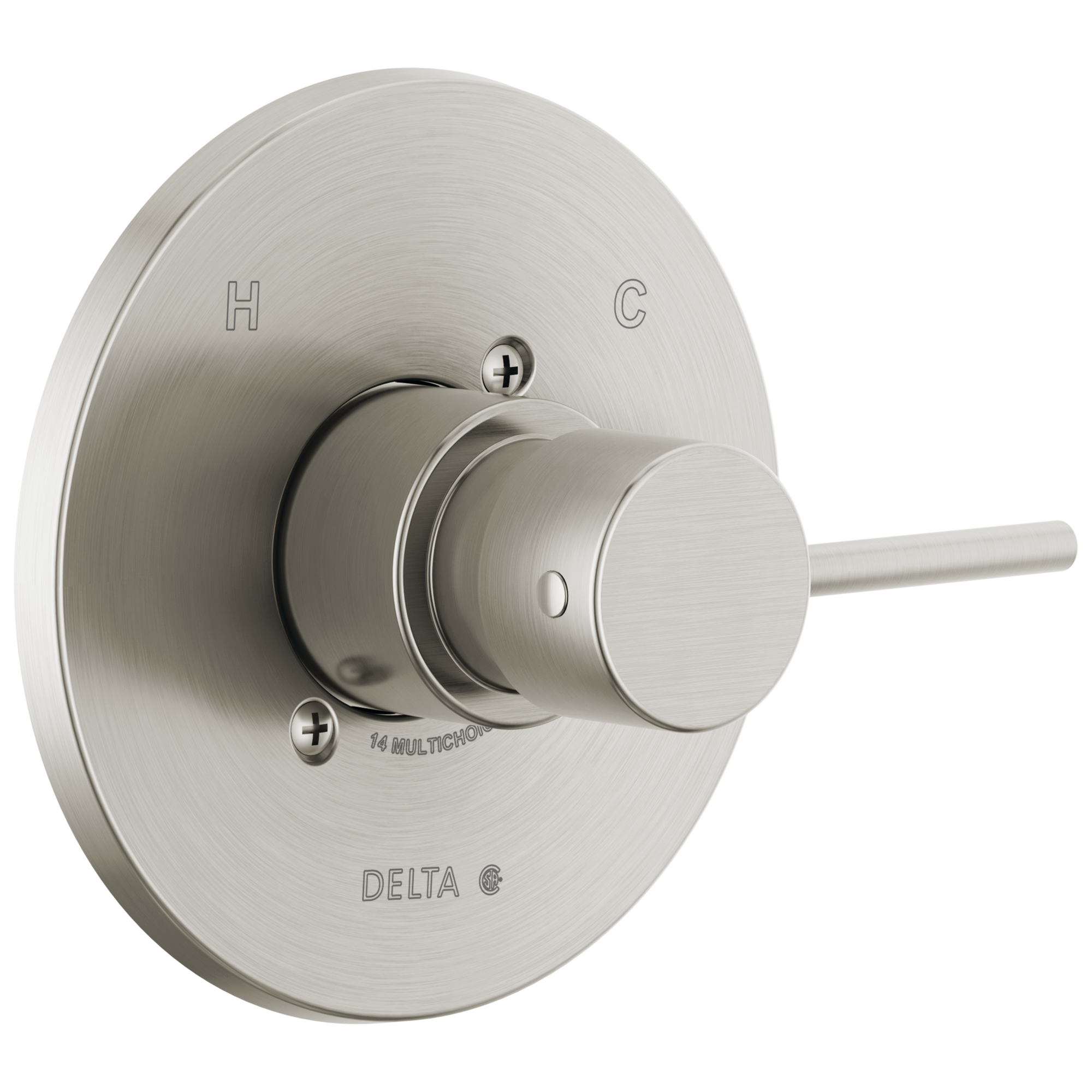 Delta - Monitor 14 Series Valve Only Trim - Stainless - T14059-SS-PP