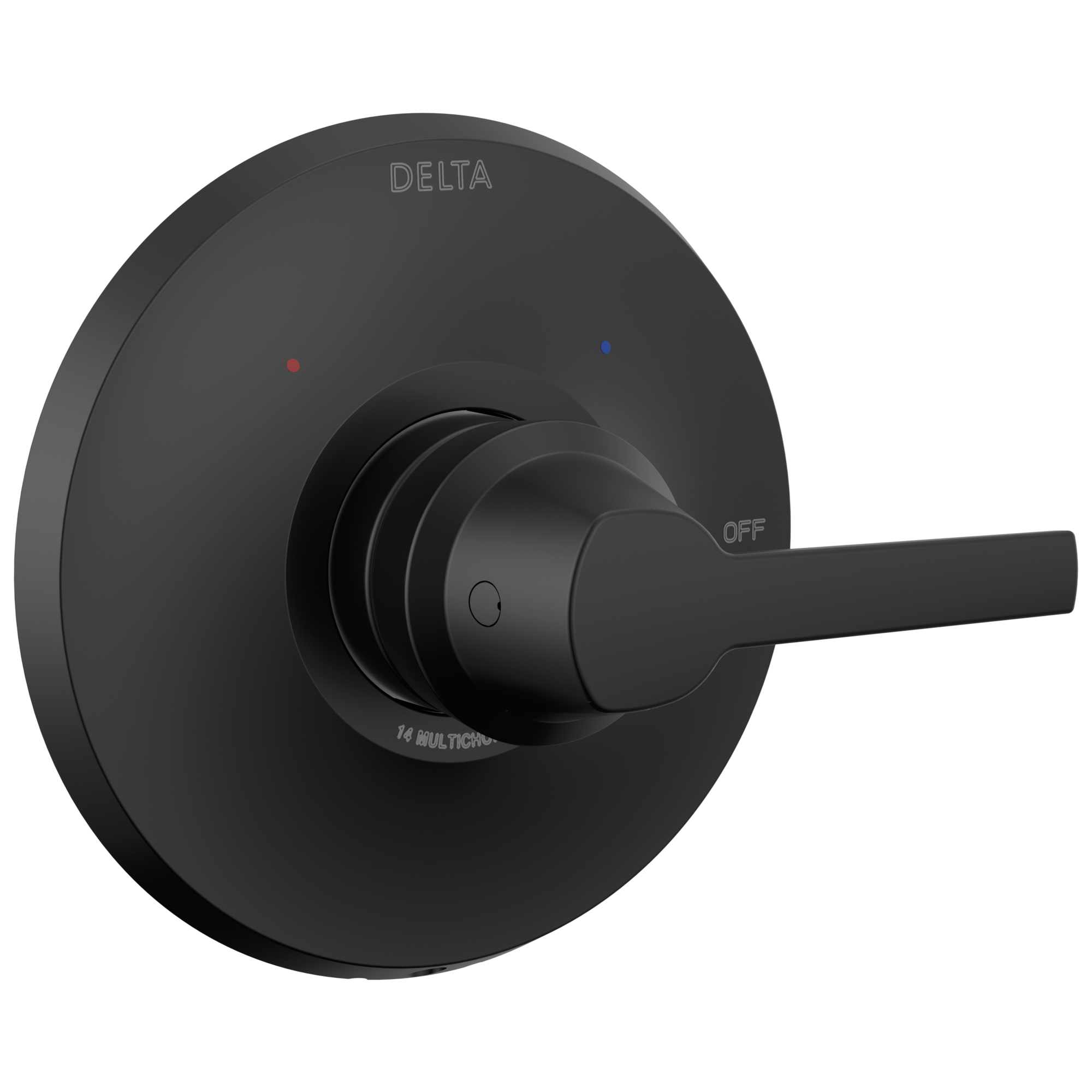 Delta - 14 Series Valve Only Trim - Matte Black - T14072-BL