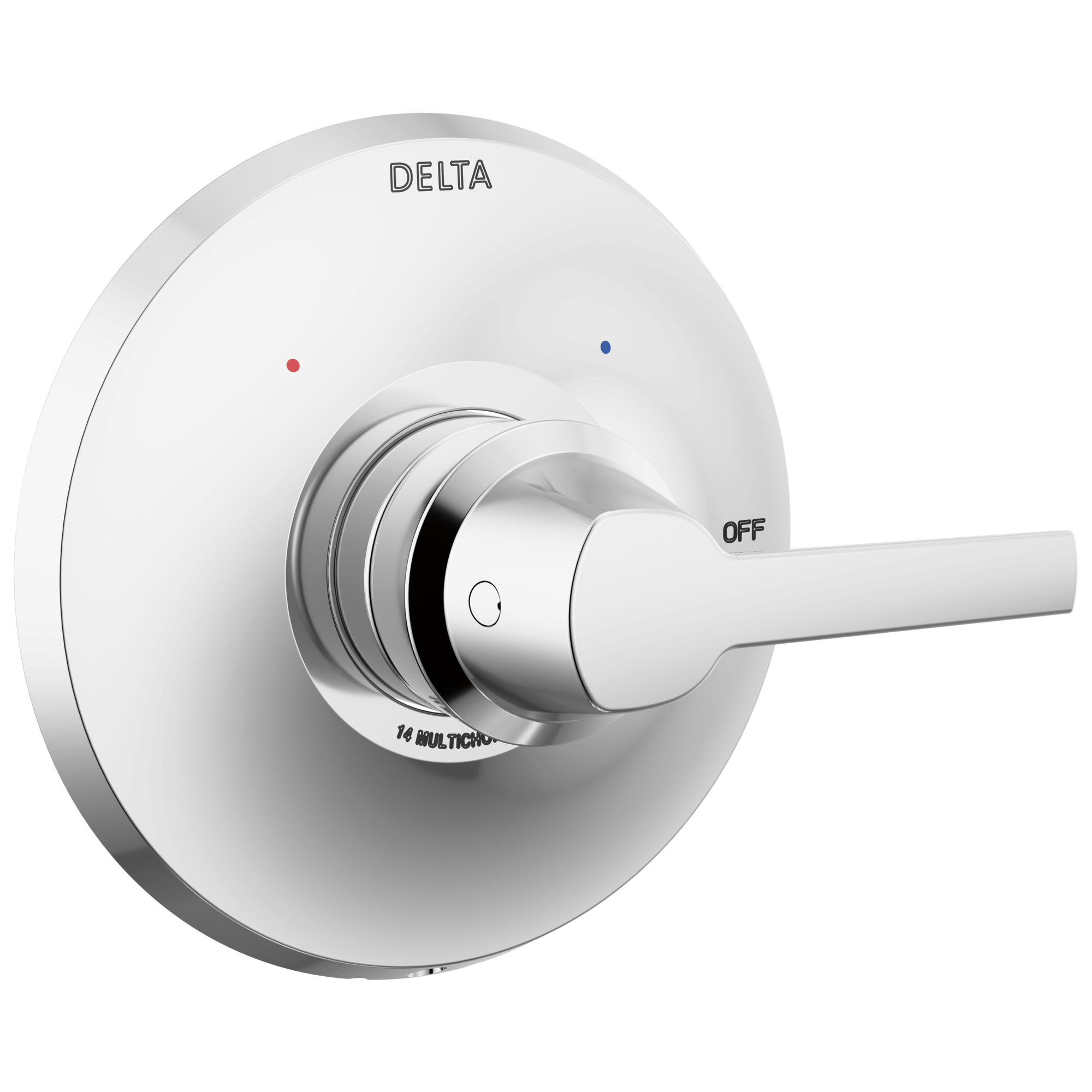 Delta - 14 Series Valve Only Trim - Lumicoat® Chrome - T14072-PR