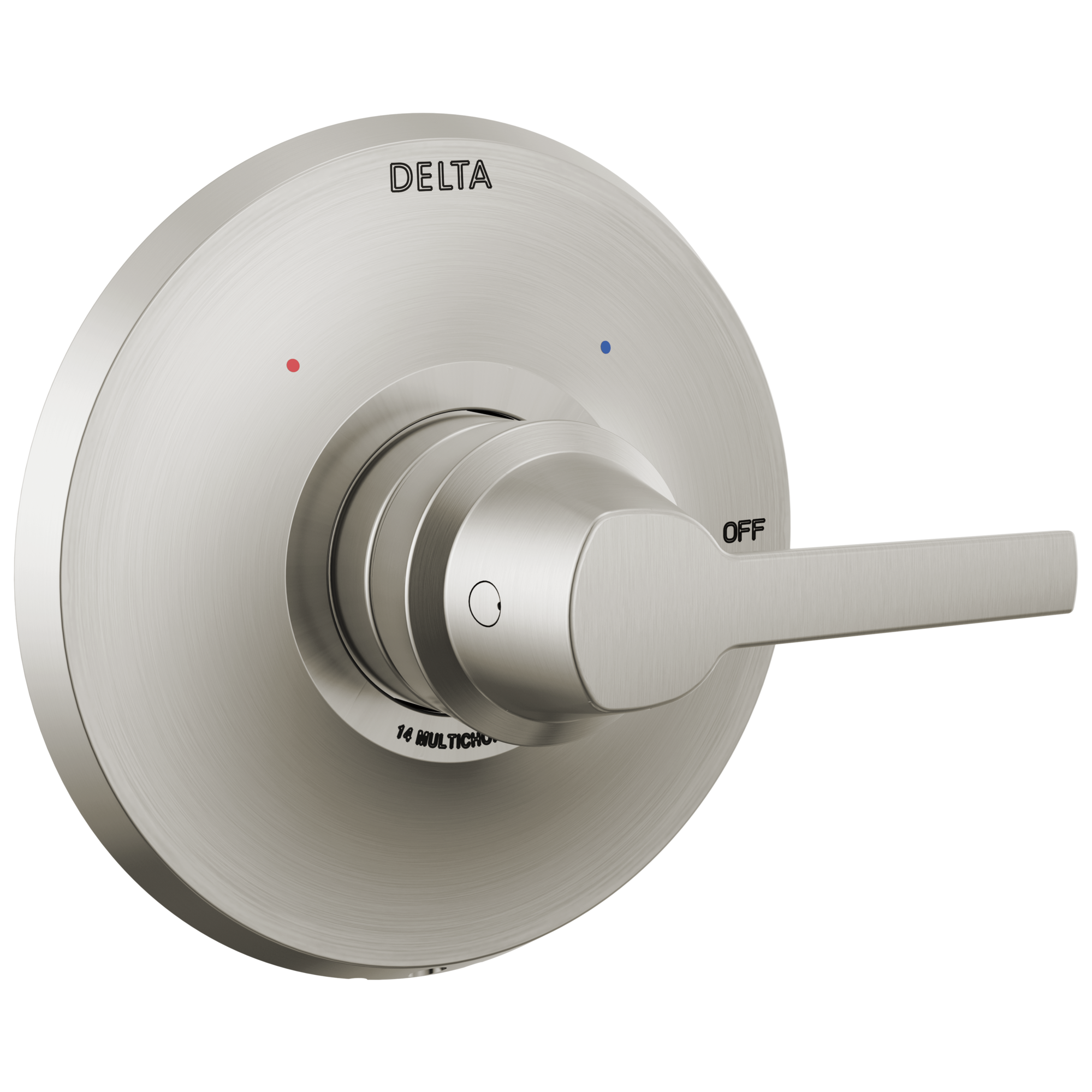 Delta - 14 Series Valve Only Trim - Lumicoat® Stainless - T14072-SS-PR