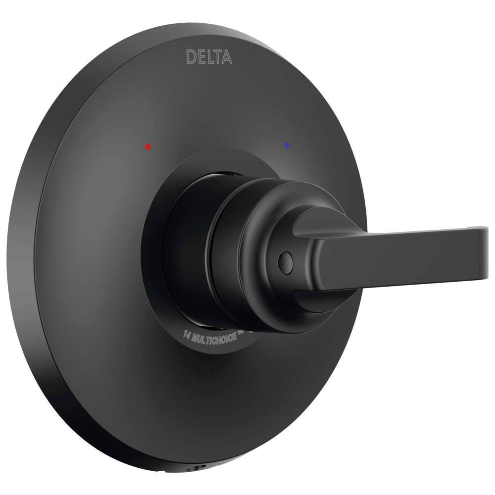 Delta - 14 Series Valve Only Trim - Matte Black - T14089-BL