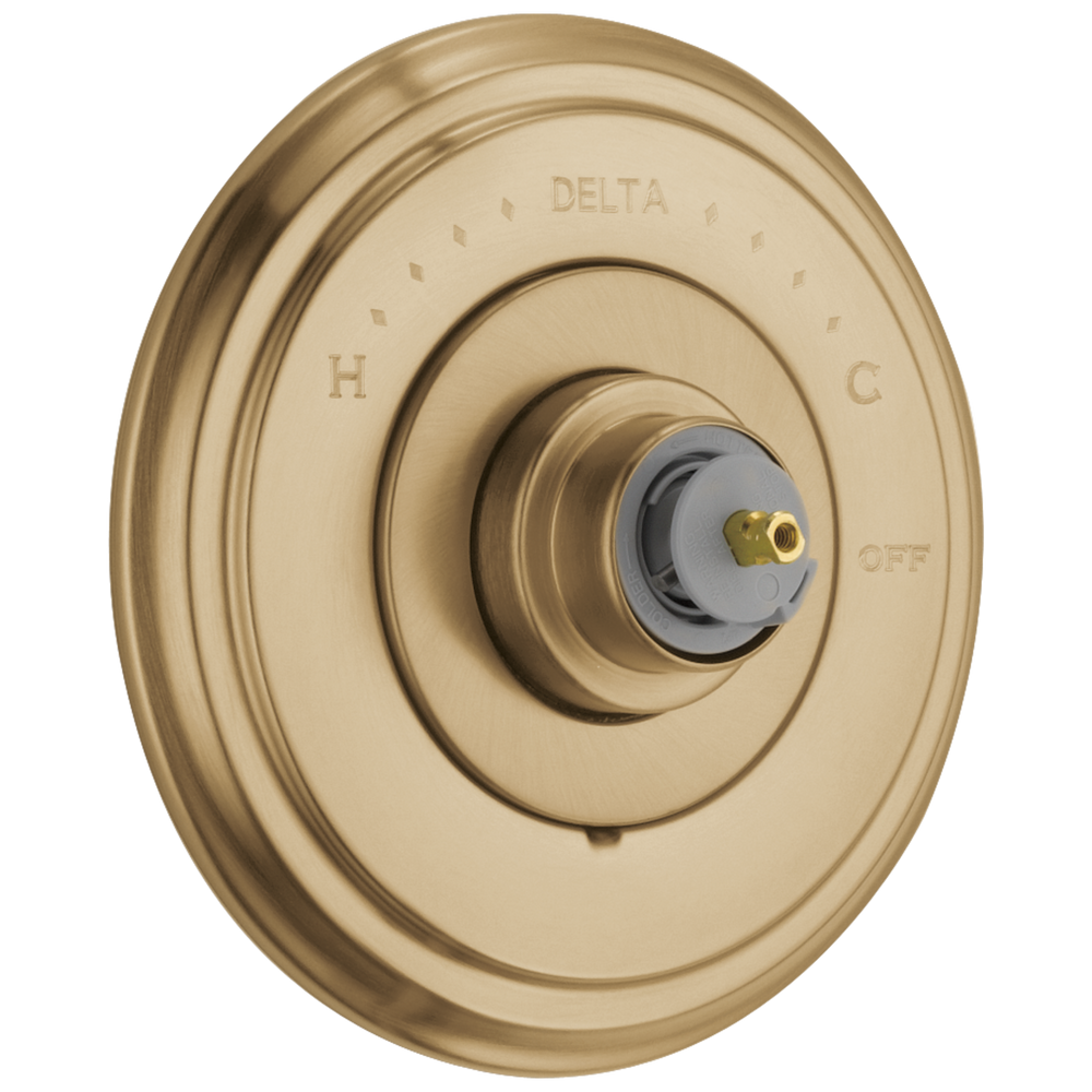 Delta - Monitor® 14 Series Valve Only Trim - Less Handle - Champagne Bronze - T14097-CZLHP