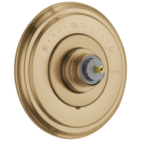 Delta - Monitor® 14 Series Valve Only Trim - Less Handle - Champagne Bronze - T14097-CZLHP