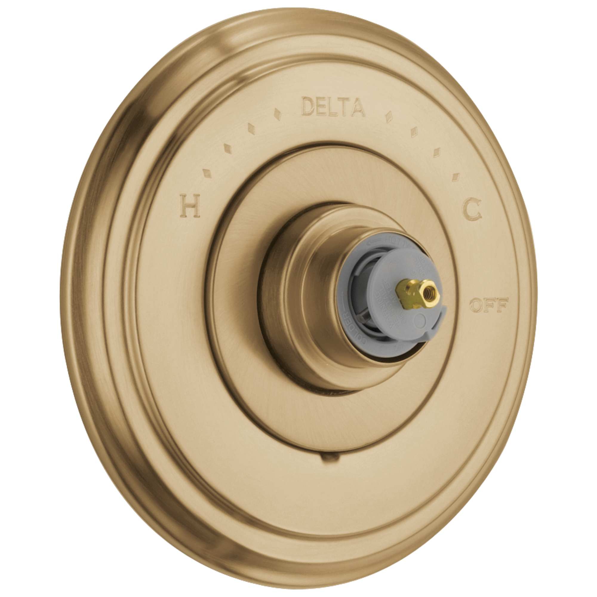 Delta - Monitor® 14 Series Valve Only Trim - Less Handle - Champagne Bronze - T14097-CZLHP