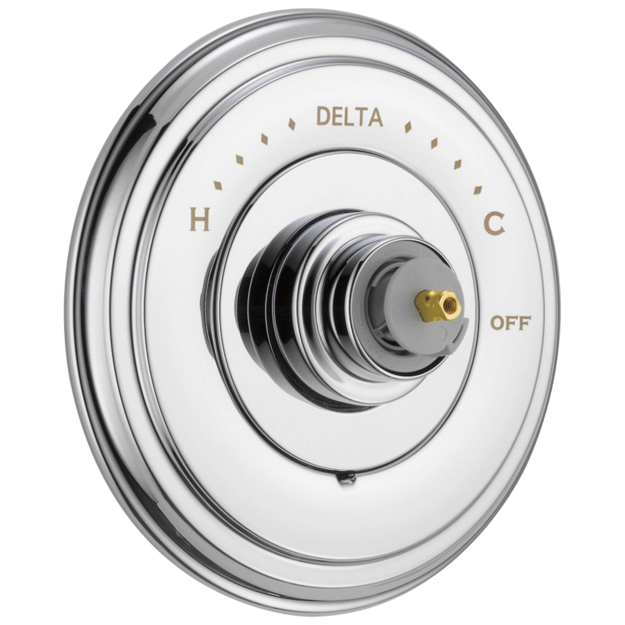 Delta - Monitor® 14 Series Valve Only Trim - Less Handle - Chrome - T14097-LHP