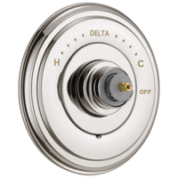 Delta - Monitor® 14 Series Valve Only Trim - Less Handle - Polished Nickel - T14097-PNLHP