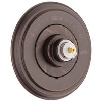 Delta - Monitor® 14 Series Valve Only Trim - Less Handle - Venetian Bronze - T14097-RBLHP