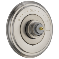 Delta - Monitor® 14 Series Valve Only Trim - Less Handle - Stainless - T14097-SSLHP