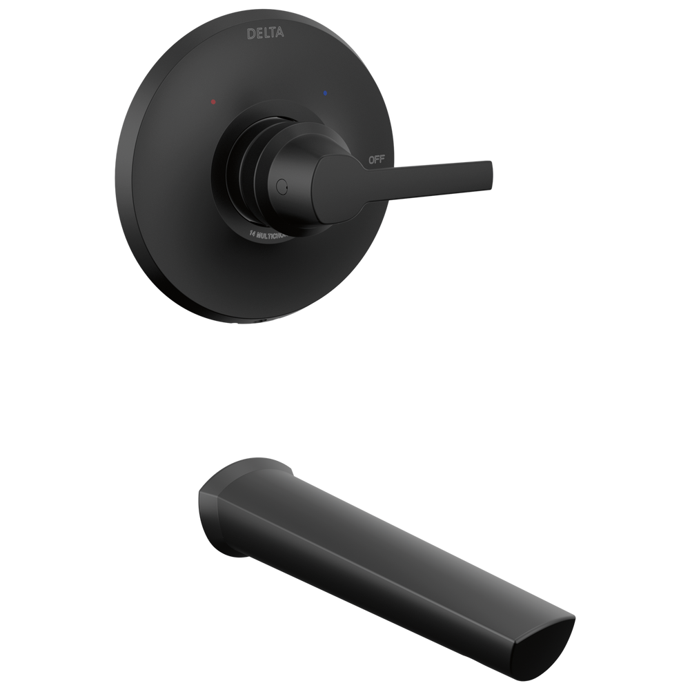 Delta - 14 Series Tub Trim - Matte Black - T14172-BL