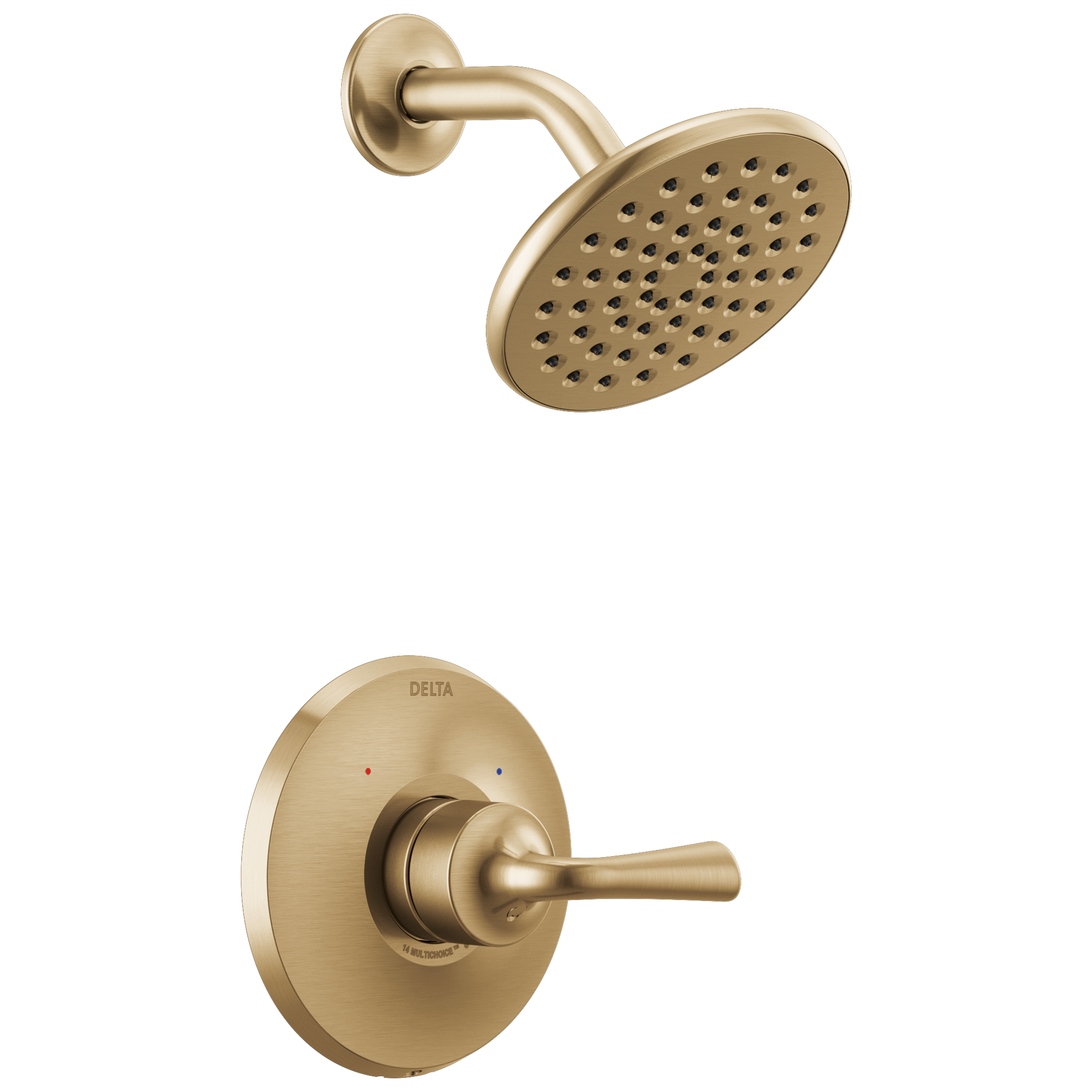 Delta - Monitor 14 Series Shower Trim - Champagne Bronze - T14233-CZ