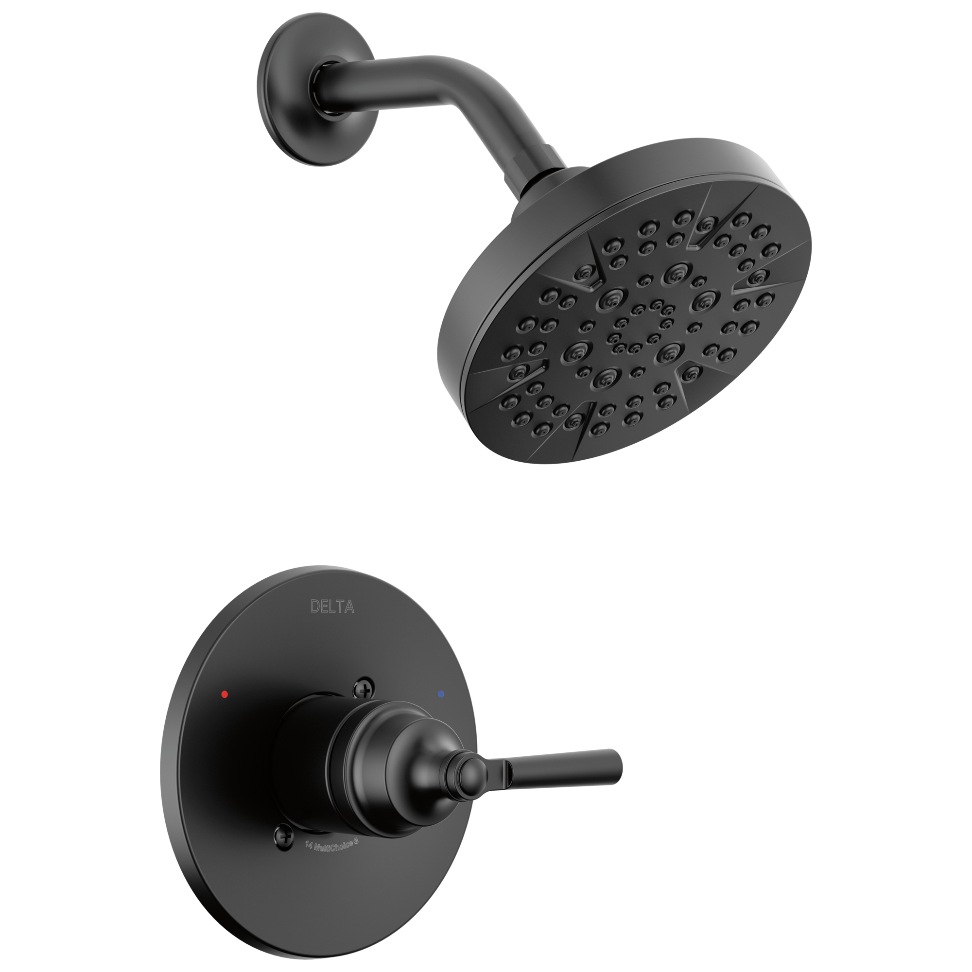 Delta - Monitor® 14 Series Shower Trim - Matte Black - T14235-BL