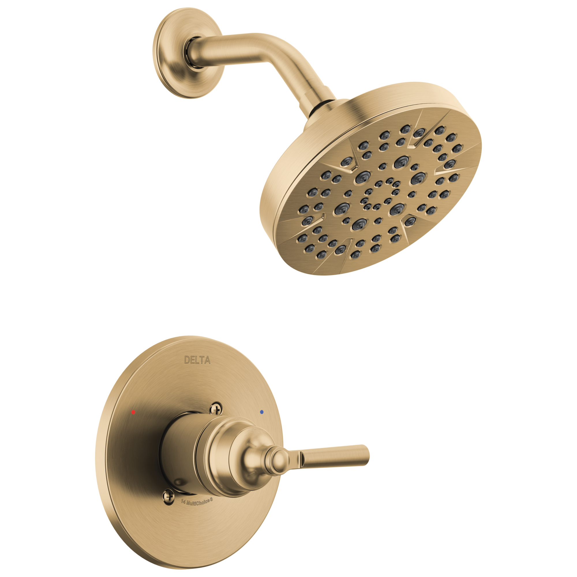 Delta - Monitor® 14 Series Shower Trim - Champagne Bronze - T14235-CZ