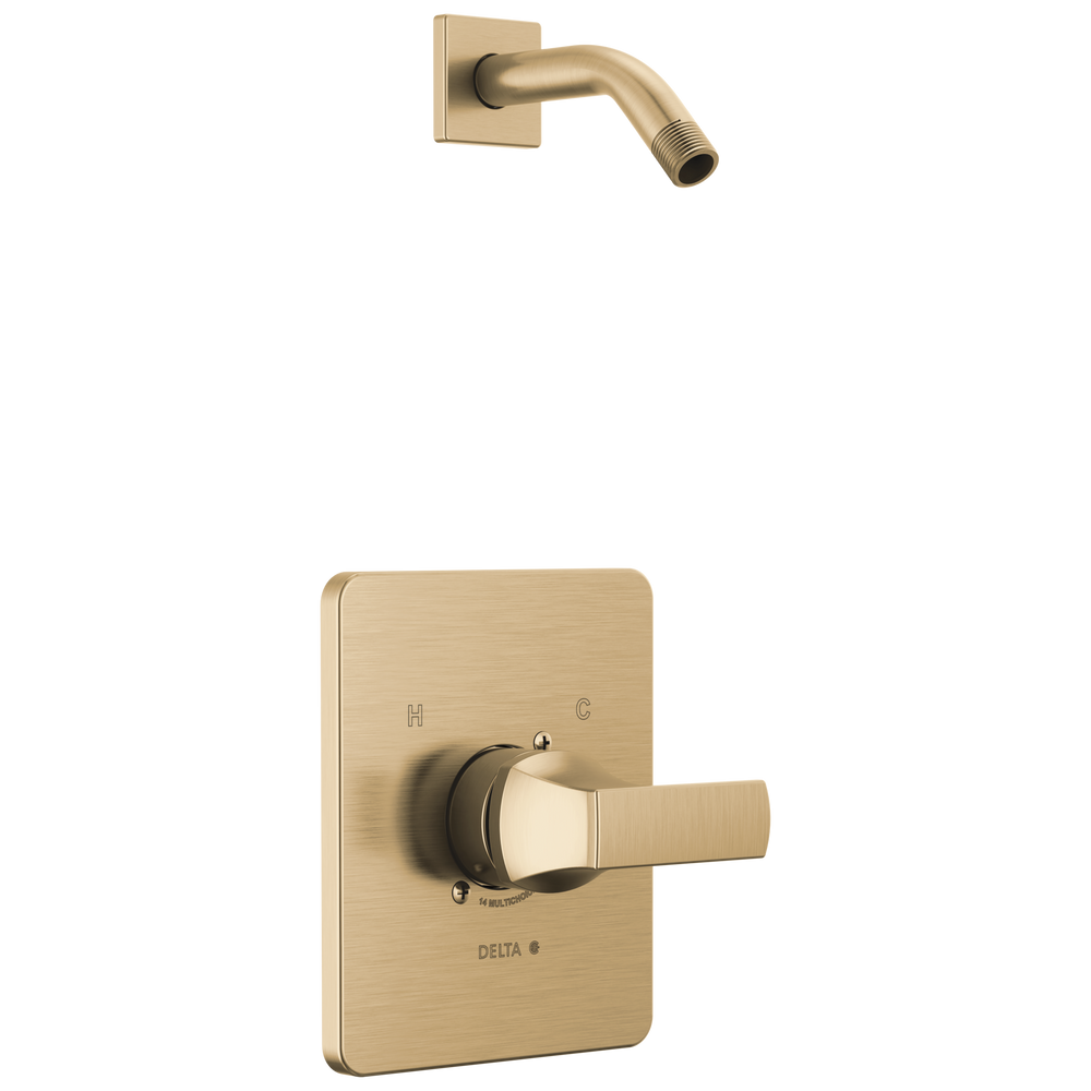 Delta - Monitor 14 Series Shower Trim - Less Head - Champagne Bronze - T14237-CZLHD