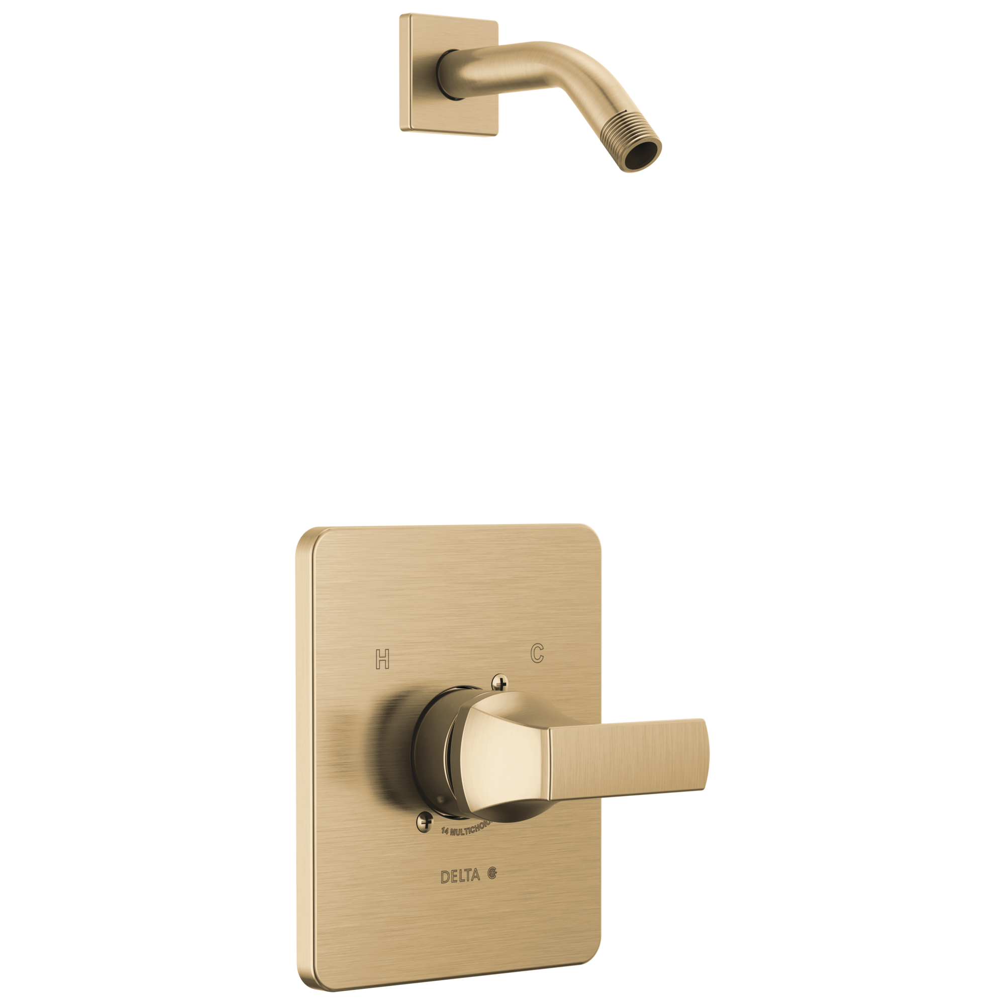 Delta - Monitor 14 Series Shower Trim - Less Head - Champagne Bronze - T14237-CZLHD