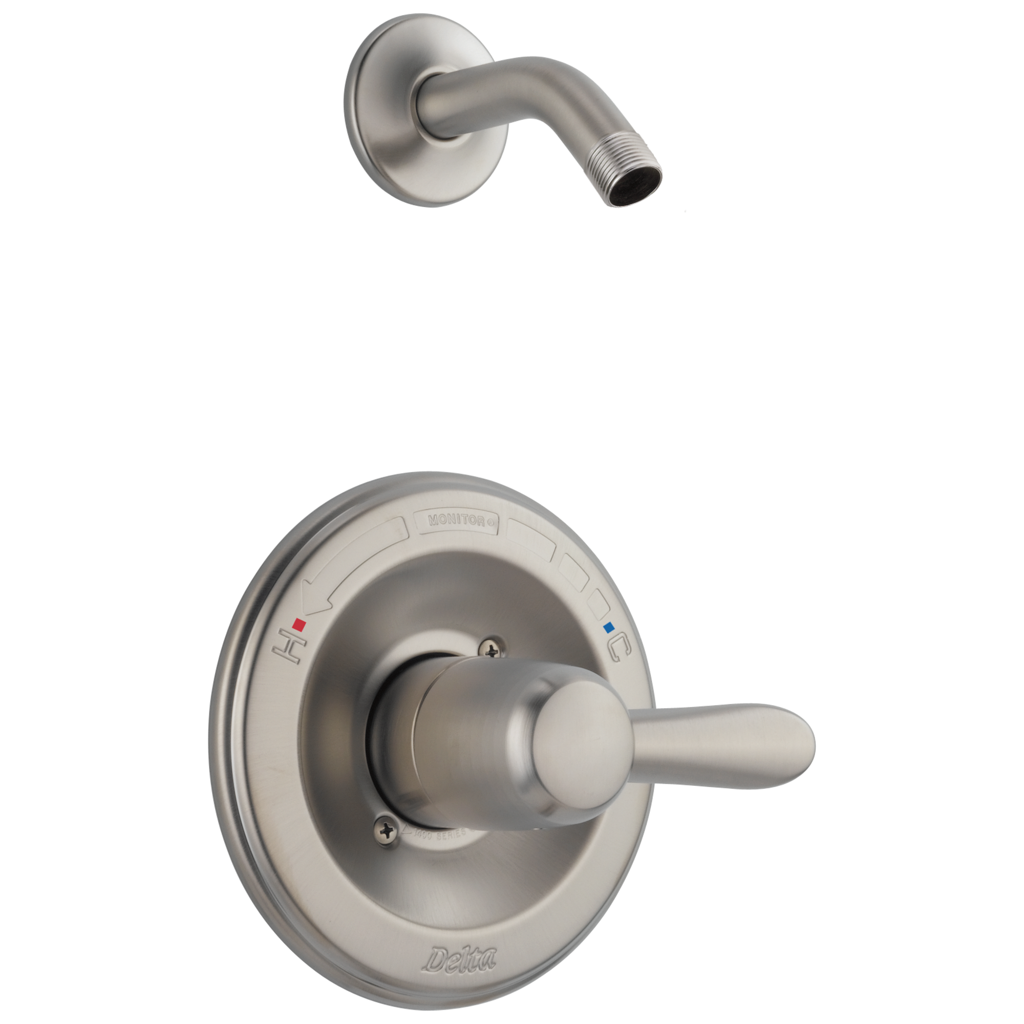 Delta - Monitor® 14 Series Shower Trim - Less Head - Stainless - T14238-SSLHD