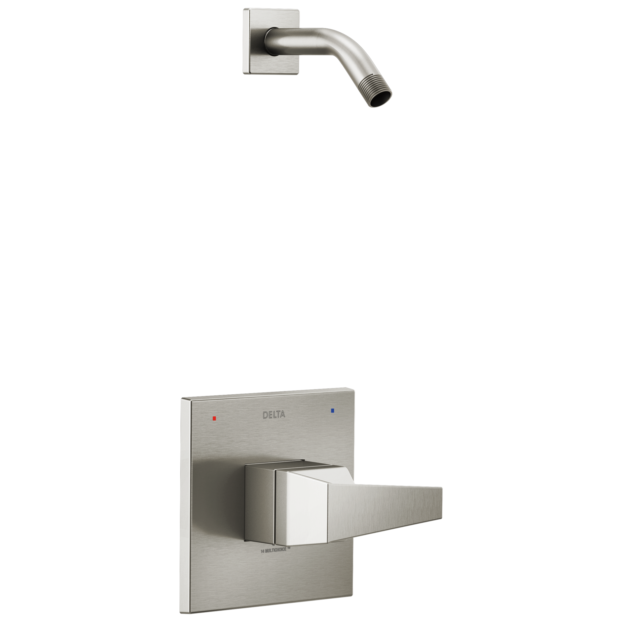 Delta - 14 Series Shower Only - LHD - Lumicoat® Stainless - T14243-SS-PR-LHD