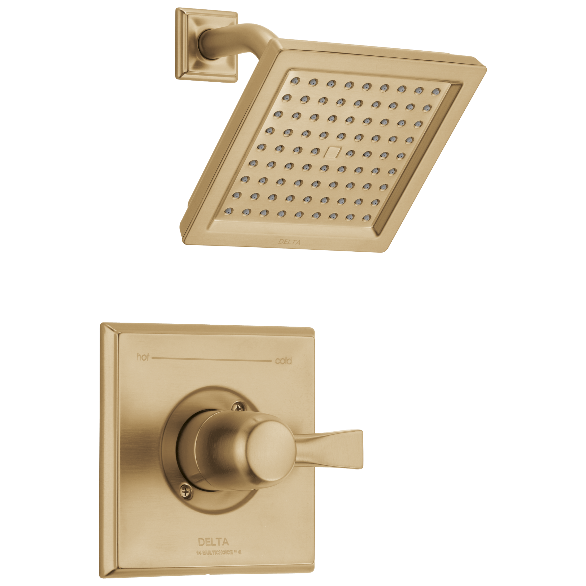 Delta - Monitor® 14 Series Shower Trim - Champagne Bronze - T14251-CZ-WE