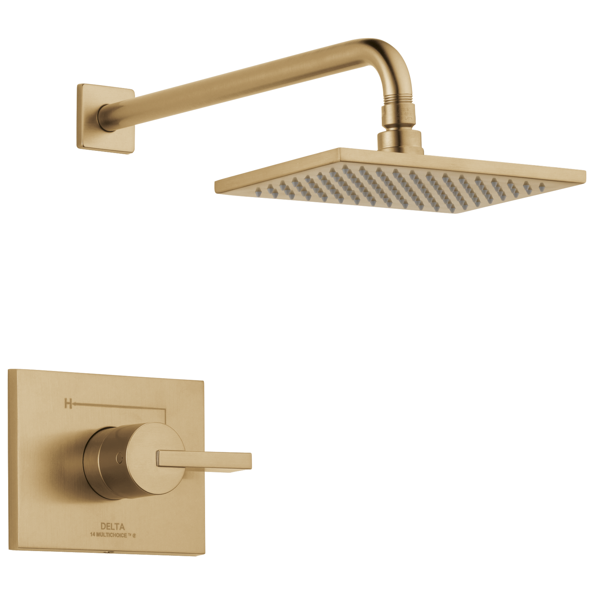 Delta - Monitor® 14 Series Shower Trim - Champagne Bronze - T14253-CZ-WE