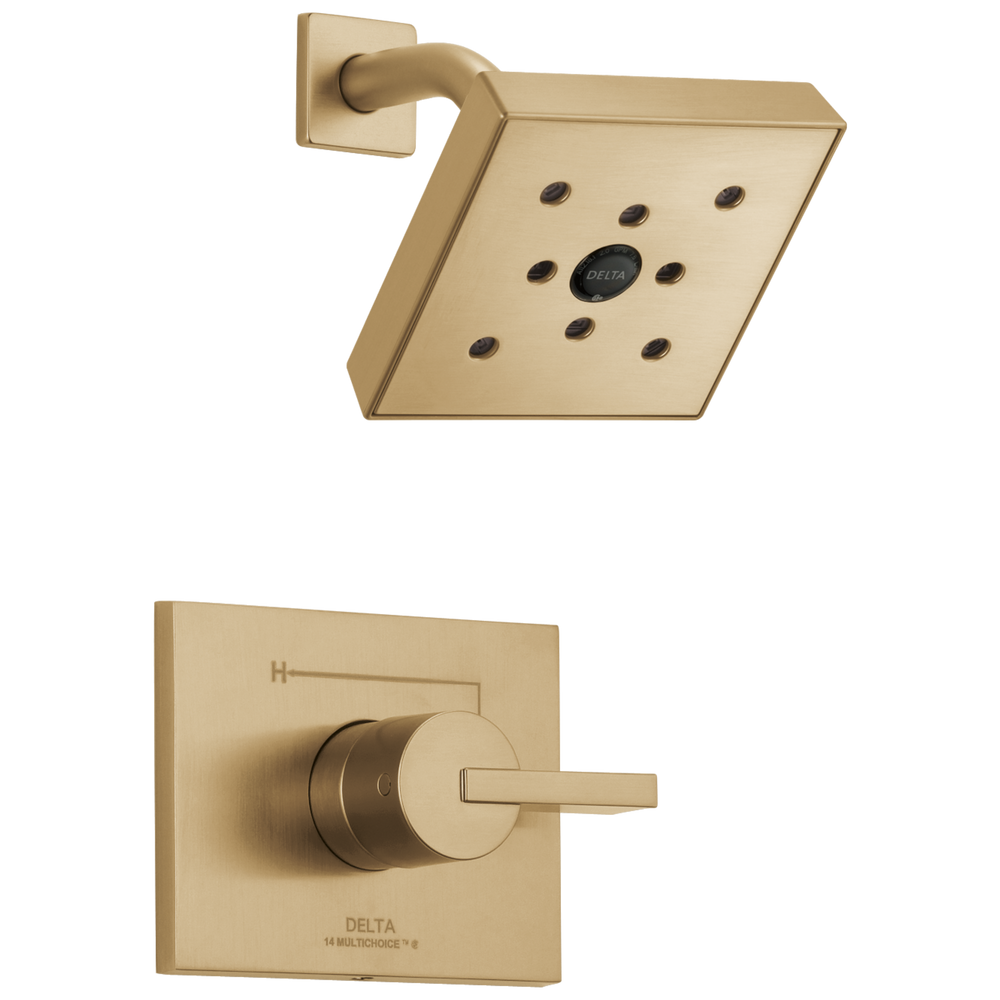 Delta - Monitor® 14 Series H2OKinetic® Shower Trim - Champagne Bronze - T14253-CZH2O