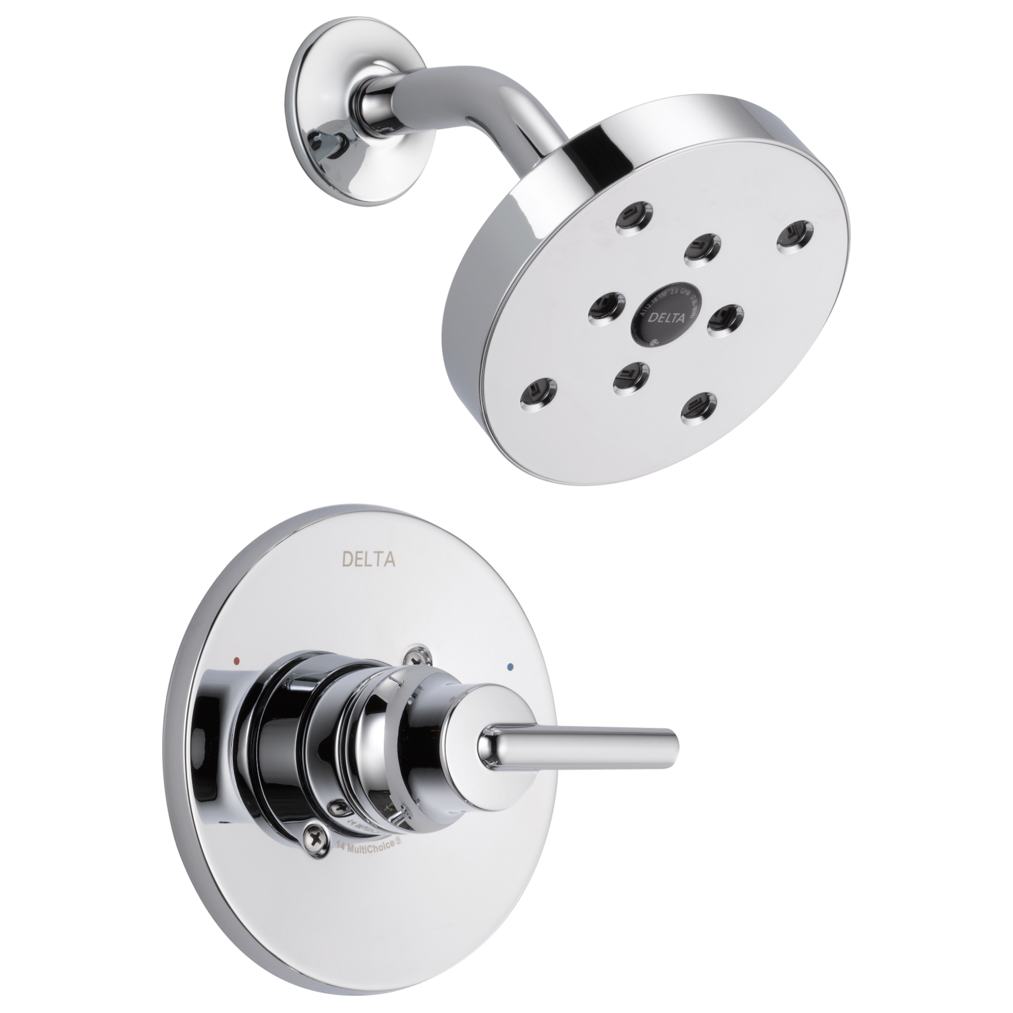 Delta - Monitor® 14 Series H2OKinetic® Shower Trim - Chrome - T14259