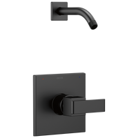 Delta - Monitor® 14 Series Shower Trim - Less Head - Matte Black - T14267-BLLHD