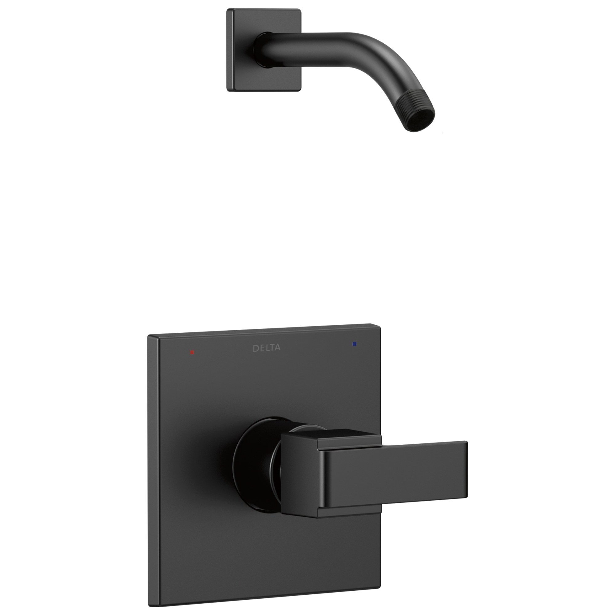 Delta - Monitor® 14 Series Shower Trim - Less Head - Matte Black - T14267-BLLHD