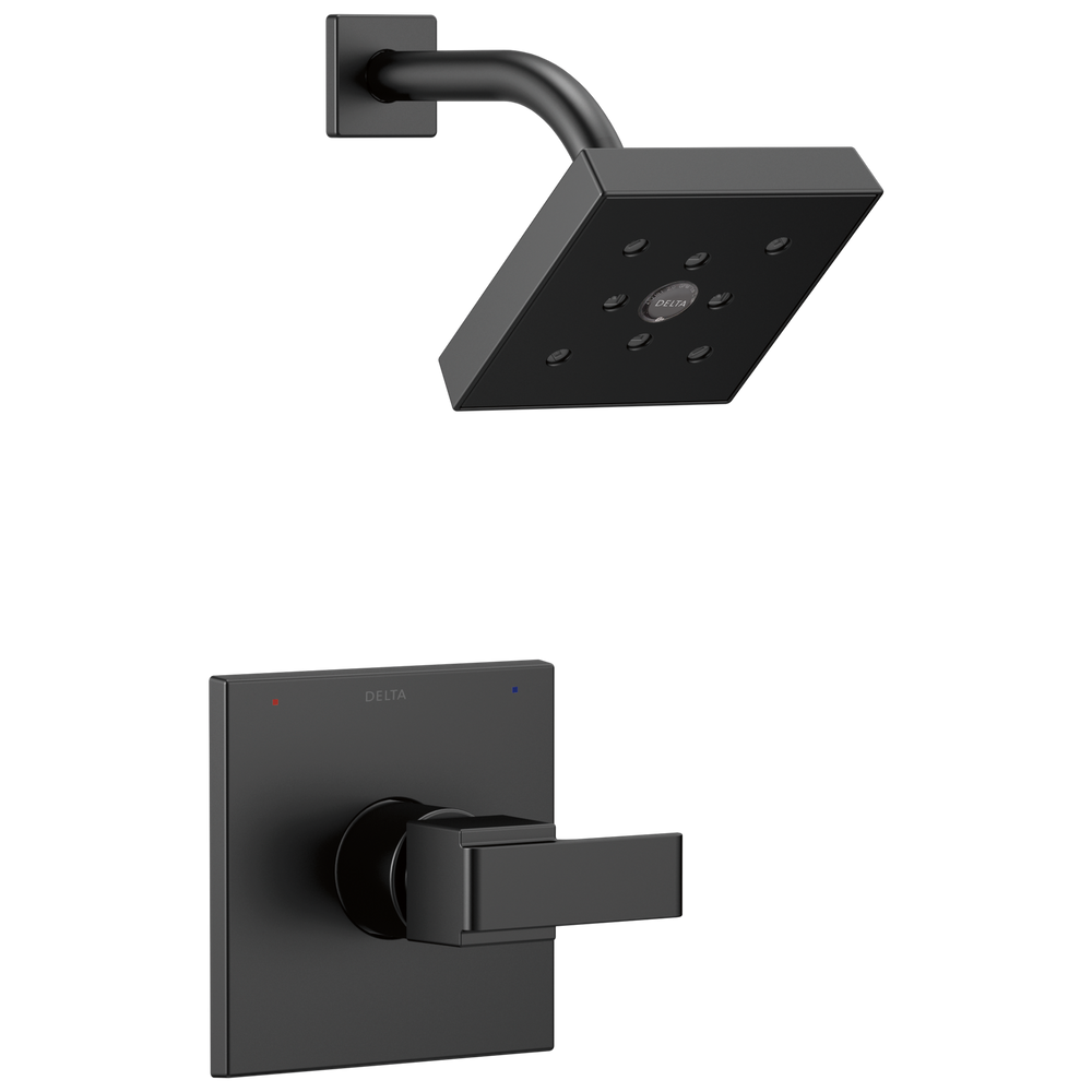 Delta - Monitor® 14 Series H2Okinetic® Shower Trim - Matte Black - T14267-BL