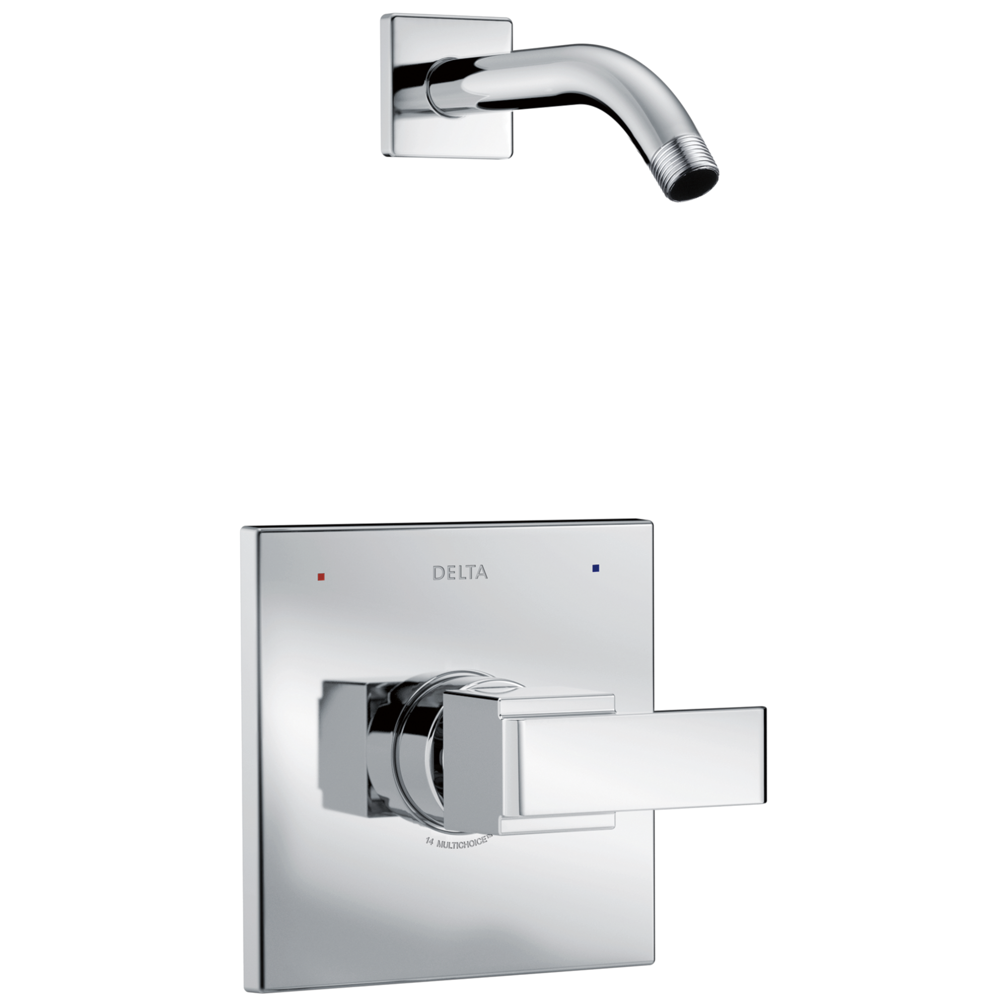 Delta - Monitor® 14 Series Shower Trim - Less Head - Chrome - T14267-LHD