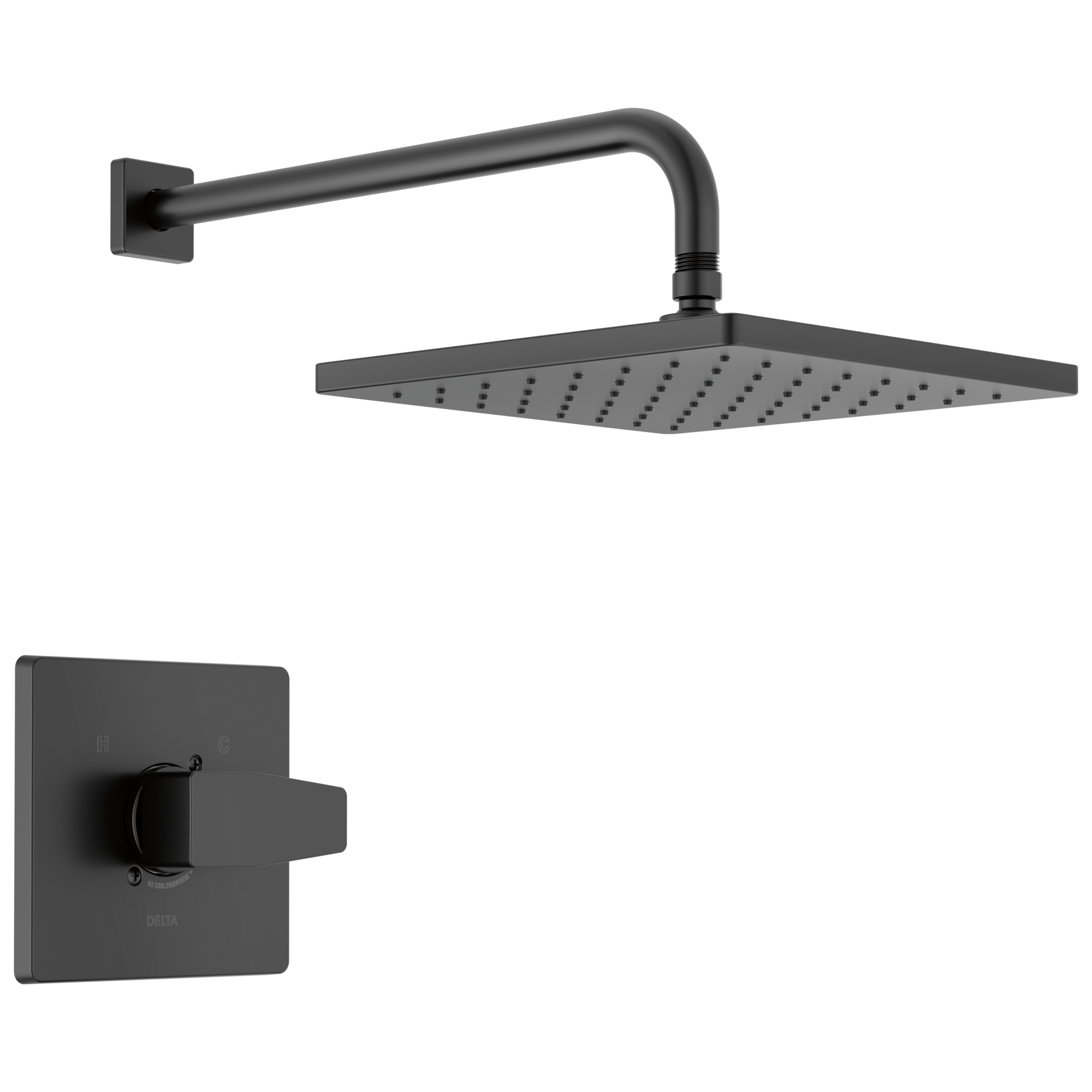 Delta - Monitor 14 Series Shower Trim - Matte Black - T14268-BL-PP