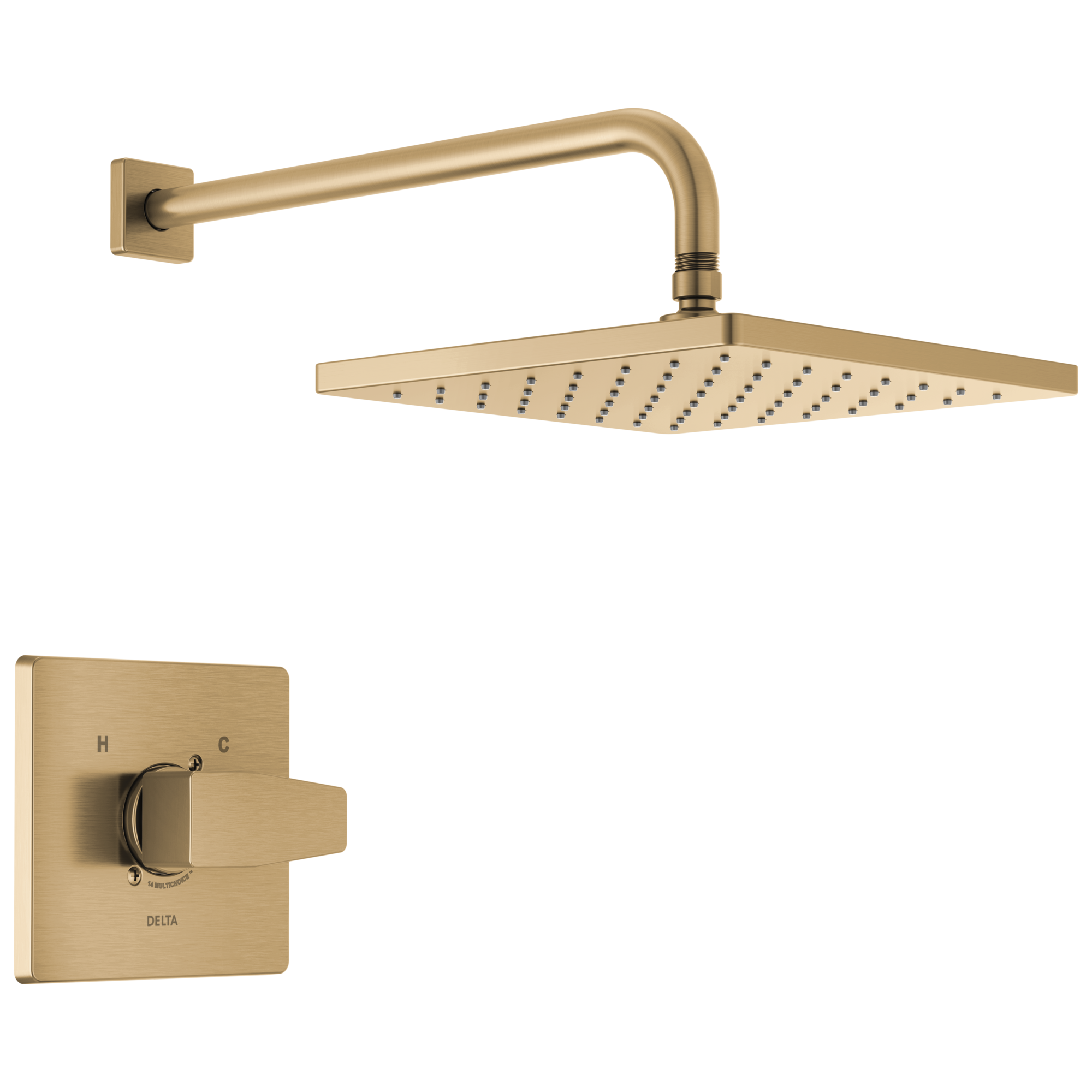 Delta - Monitor 14 Series Shower Trim - Champagne Bronze - T14268-CZ-PP