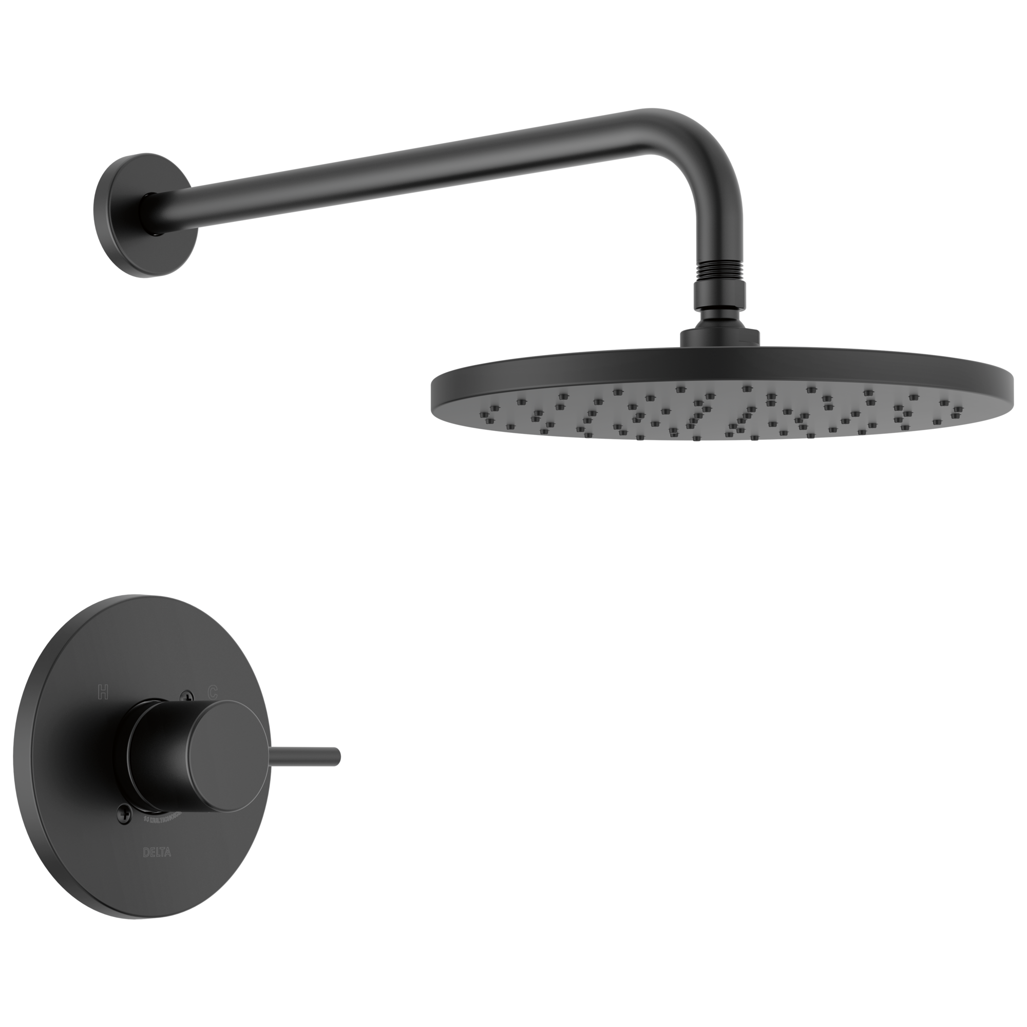 Delta - Monitor 14 Series Shower Trim - Matte Black - T14269-BL-PP