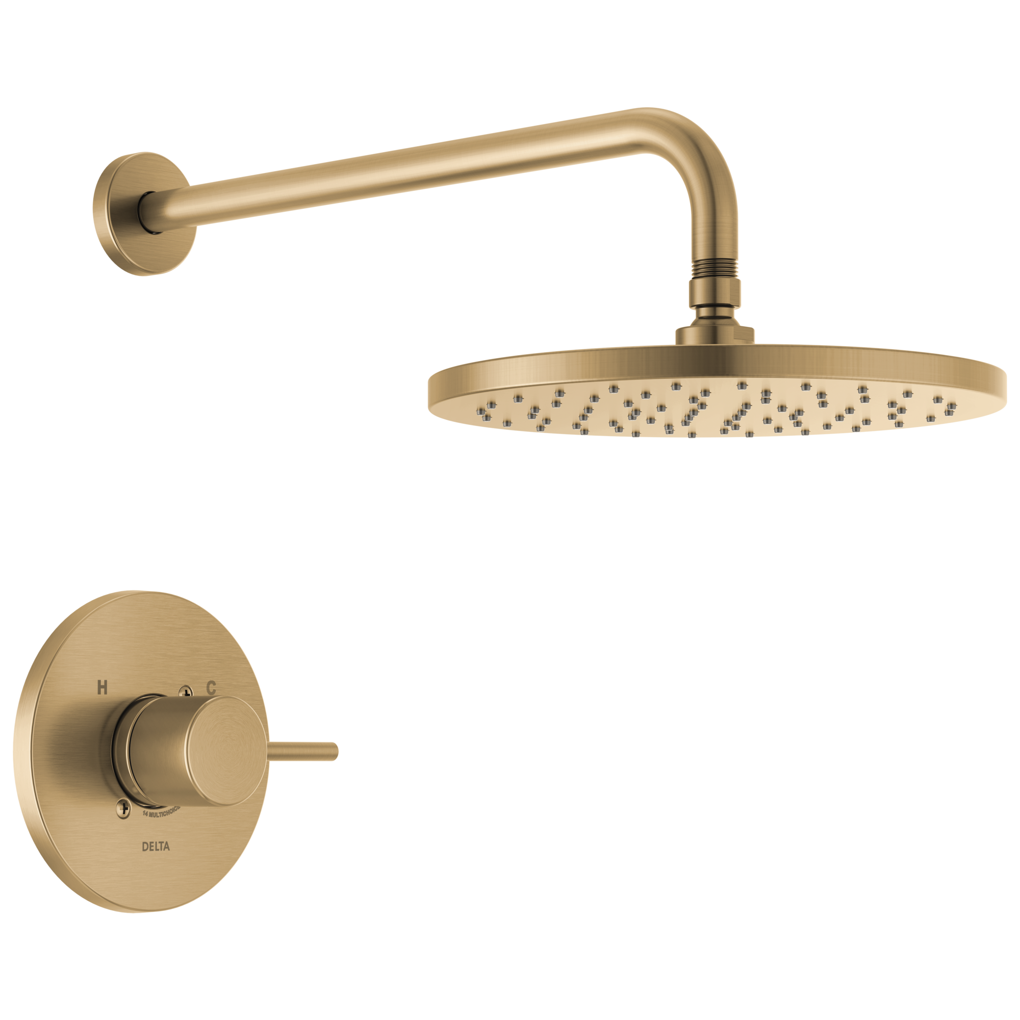 Delta - Monitor 14 Series Shower Trim - Champagne Bronze - T14269-CZ-PP